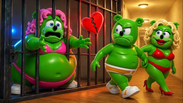 Rescuing Gummy Bear's Wife from Jail in Gmod