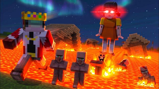 Minecraft Lava Squid Game