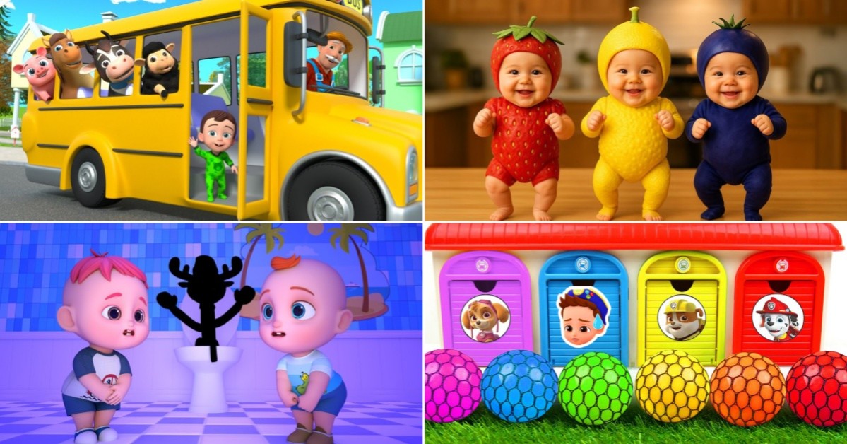 Fruit and Veggie Babies on the Dance Floor